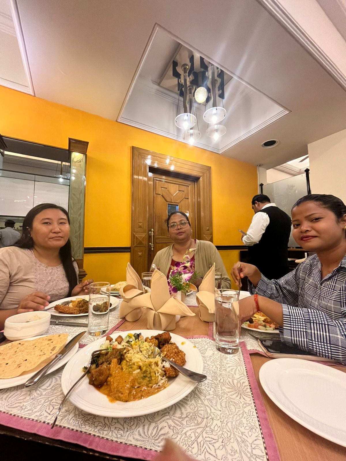 Guests dining at JOMHA Restaurant