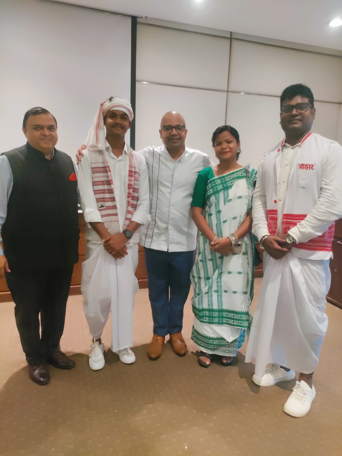 JOMHA Restaurant team with special guest