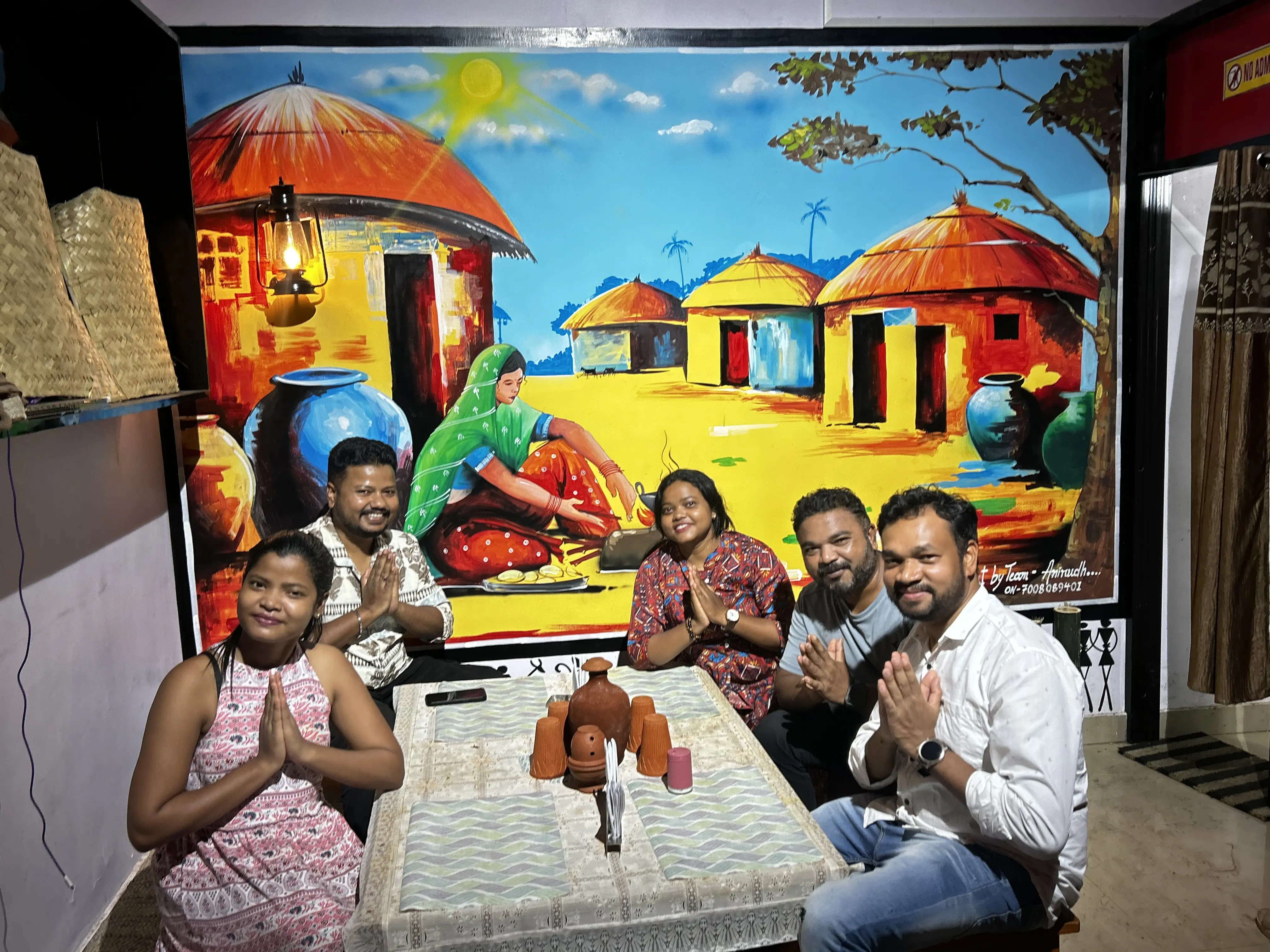 Family enjoying traditional ambiance at JOMHA